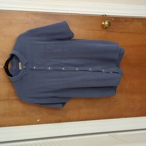 Marine Layer stretch selvage button up sz xl